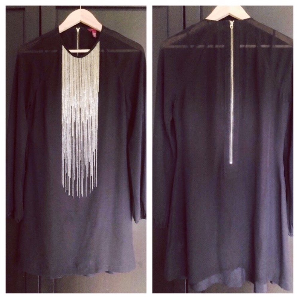 Chain dress Ted Baker 2 US size 6
